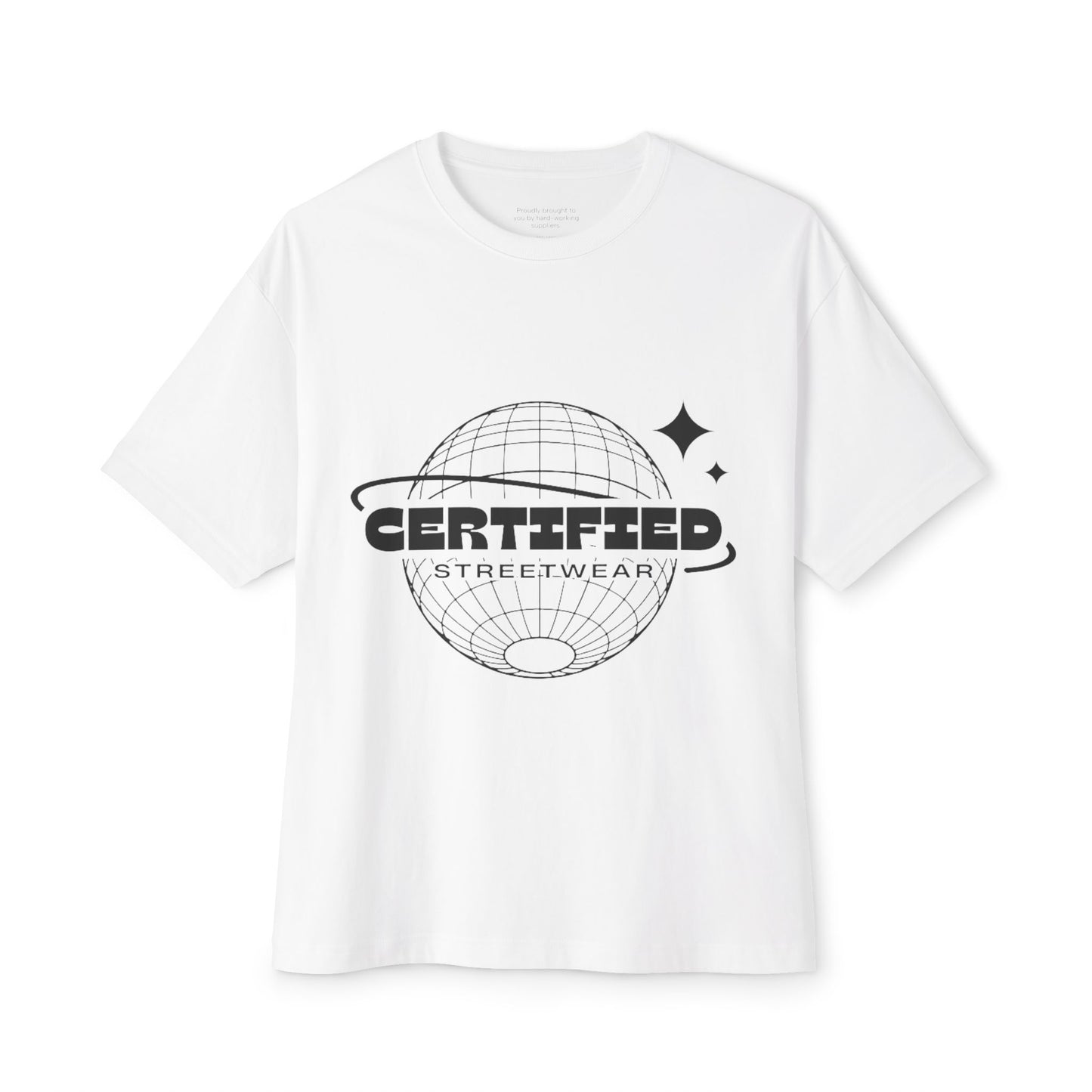 Certified Streetwear Unisex Oversized Tee - Made Exclusively