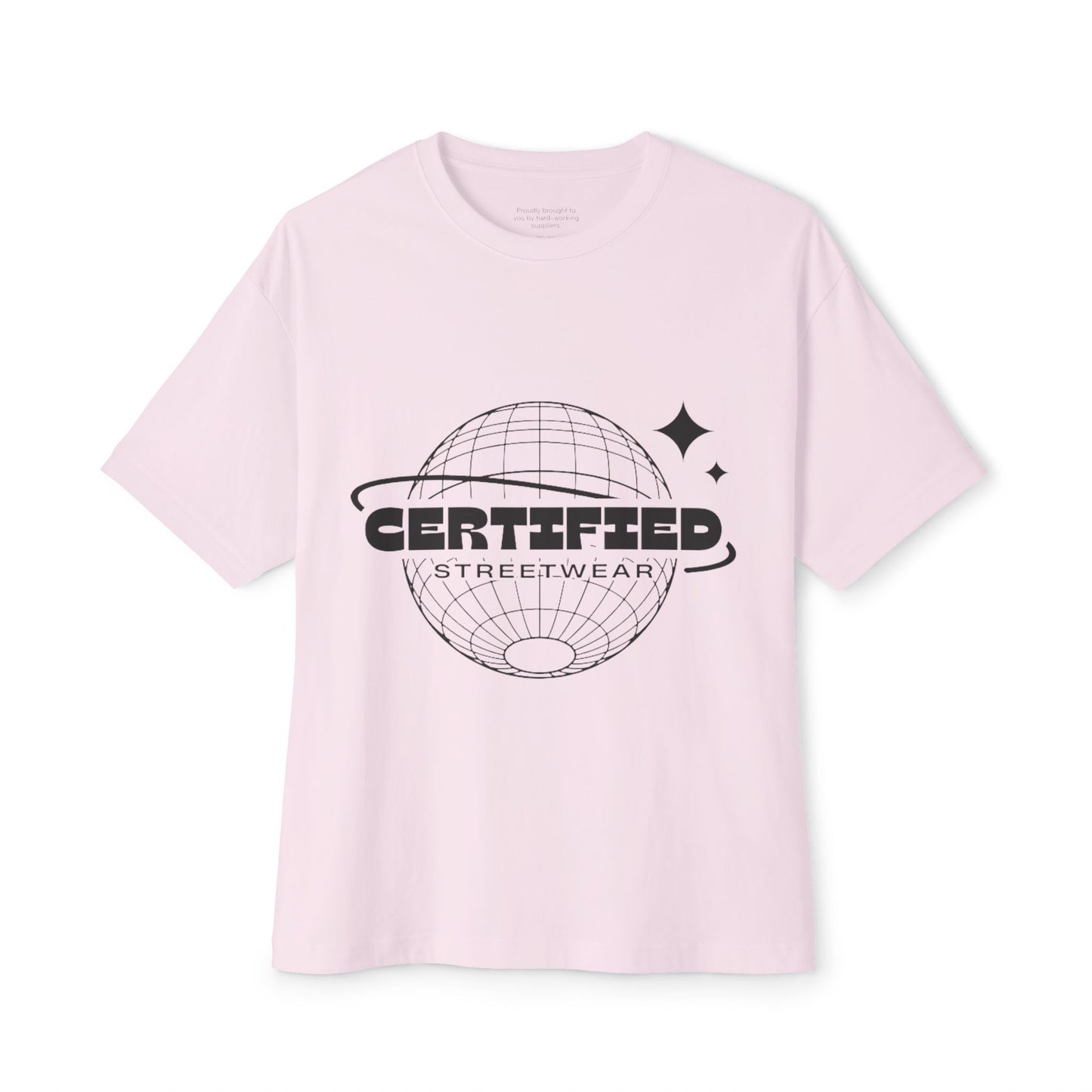 Certified Streetwear Unisex Oversized Tee - Made Exclusively