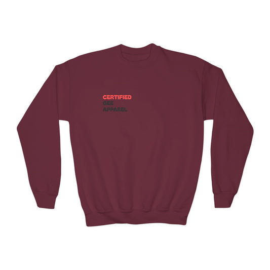 Certified Gee's Real Youth Crewneck Sweatshirt Collect